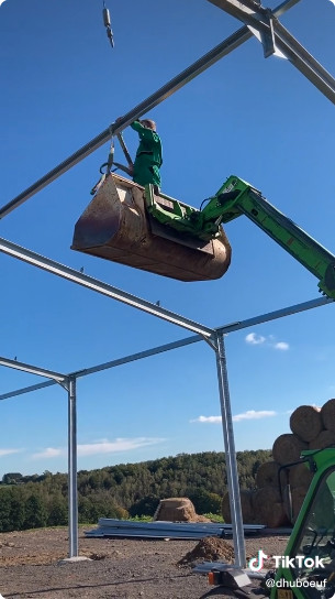 TikTok : construction de la grange