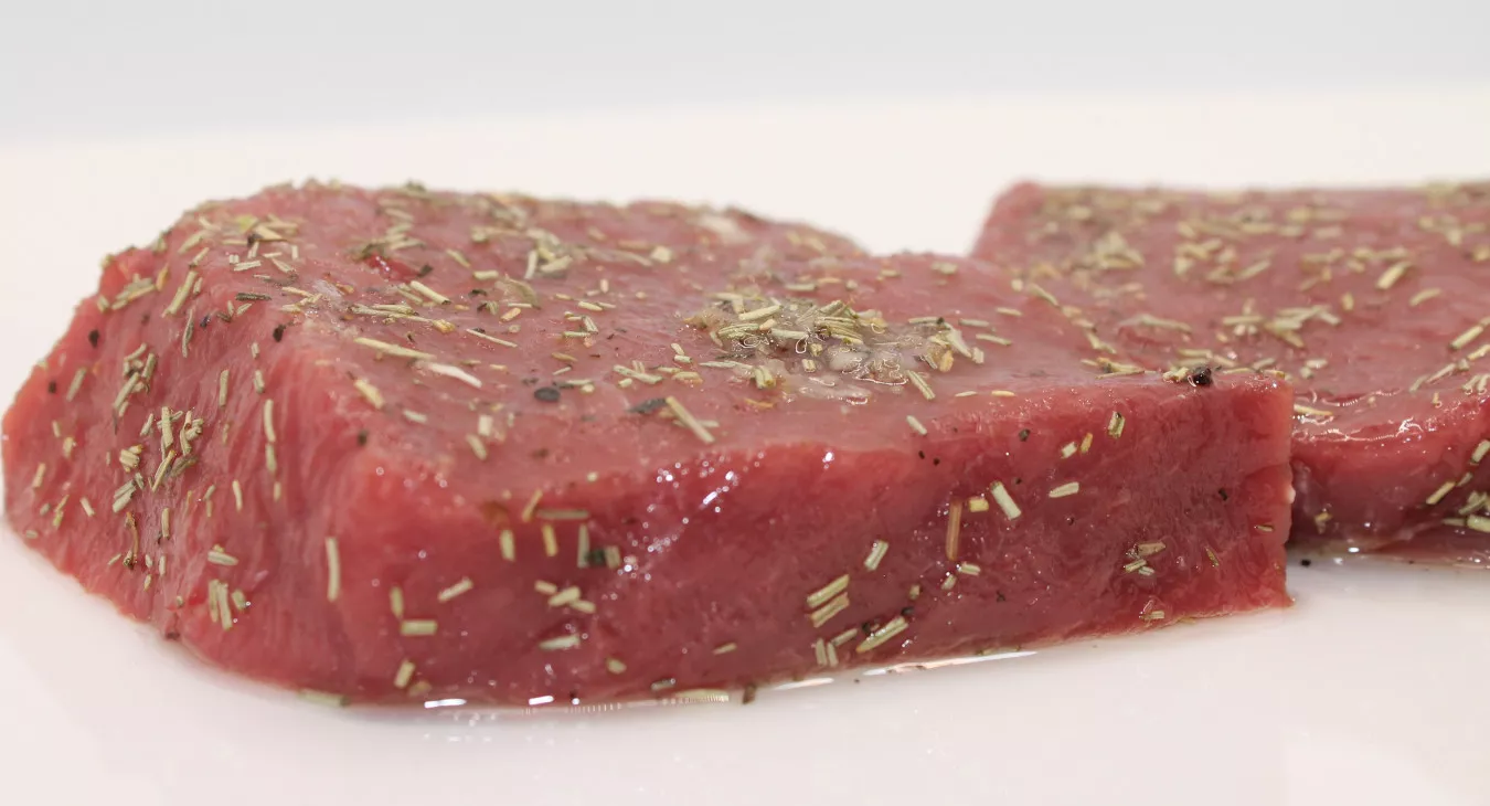 Steaks marinés de bœuf bio